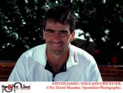 Steven James England Cricketer Old Player Cricket Photo