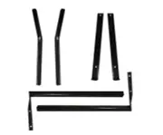 GTW Cargo Box Mounting Bracket Kit for E-Z-GO RXV (2008-Up)) Golf Carts