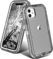 ORIbox Case Compatible with iPhone 11, Heavy Duty Shockproof Anti-Fall Clear