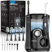 Water Flosser & Ultrasonic Electric Toothbrush Combo, 600ML Water Dental Flos...