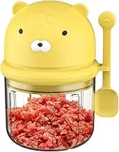 Garlic Chopper,Mini Garlic Chopper - Heavy Duty Food Container Cutter Grater Shredder Wireless Multifunctional For Vegetables Onion Meat Fruit Nuts