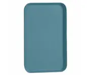 2X Storage Tray Stackable Modern Simple Style Cup Holding Vegetable Fruit Plates for Home-Dark Green