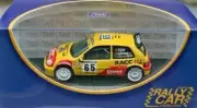 1/43 IXO RCC ALT11 Citroen Saxo S1600 2002 Rally Catalunya #65 Sola & Romani New