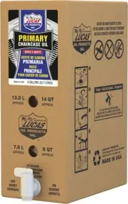 Lucas Oil 18045 Primary Chaincase Oil - 6 gal.