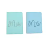 Portable MRS Bride Travel Passport Cover Holder for Case Protector