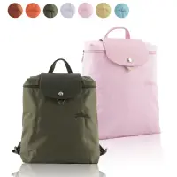 在飛比找momo購物網優惠-【LONGCHAMP】LE PLIAGE GREEN再生帆布