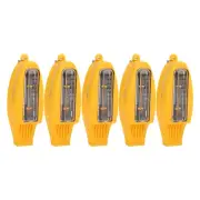 5PCS 4 In 1 Compass Thermometer Magnifier Whistle For Travel Camping Hiking BD