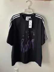 Adidas X Korn Graphic T Shirt Carbon Size M BNWT