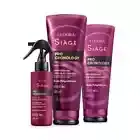 Kit Siage Pro Cronology: Shampoo + Conditioner + Leave In - Eudora - 3 Products