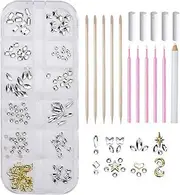 Tooth Gems - Tooth Crystal Reflective - Tooth Gem Kit, Teeth Gems, Shining Tooth Gems Kit for Teeth, Fashionable Gem Starter Kit