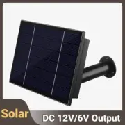 4W Solar Panel for Security Cameras IP66 Outdoor with 6000 mAh Battery
