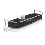 Shower Soap Dish Clip-on Soap Tray Shower Punch-Free Hollow-Out Tray Holder