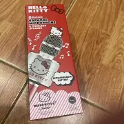 Hello Kitty Bluetooth Karaoke Microphone & Wireless Speaker USB Charging Red