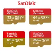 Micro SD Card SanDisk Extreme For Mobile Gaming 32GB 64GB 128GB 256GB SDSQXAF