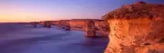Two Australian Outback, Ocean, Trees, Cliffs Landscape posters 12x35