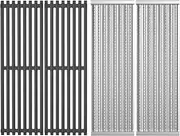 Outspark Cooking Grid Grates and Emitter Plates Replacement Parts for Charbroil 2015 and Newer Commercial, Signature, Professional Series TRU-Infrared Gas Grills,Cast Iron