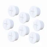 8 Pack Cable Cord Grommet 3/4 Inch Flexible Wire Rubber Grommets for Desk and Ot