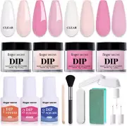 Powder Nail Dipping Kit,10G/0.35Oz Dip Powder Nail ,4Colors Dip Powder,Dip Powde