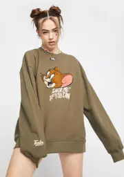 [Tealer] X Tom And Jerry Crewneck Jerry