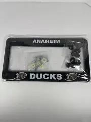 2PCS License Plate Frames - Car License Plate Bracket Holder Anaheim Ducks