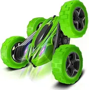 Boy-Toys-Remote-Control-Car-RC-Cars: Transform Stunt Trucks with 4 Battery 2.4GHz Controller and 4 WD, Double Rotating Vehicles 360° Flips, Kids Birthday Gifts for Age 5 and Up Year Old Boys & Girls