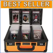 Robust PSA Slab Case for Graded Cards - Impact-Resistant Storage Solution