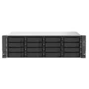 QNAP TS-1673AU-RP-16G Business 3U 16-Bay Rackmount NAS Server, AMD Ryzen V1500B