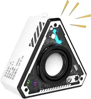 Portable Speakers - Small Outdoor Speaker System - Outside Desktop Subwoofer Bass Audio Amplifier Rechargeable for Beach Camping Party
