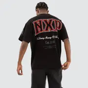 [Nena and Pasadena] Knockout Raptor Tee Jet Black