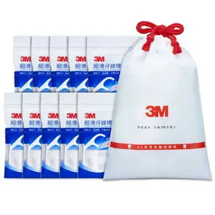 3M 單線細滑牙線棒 散裝超值分享包 500支入