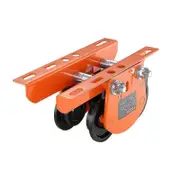 Electric Hoist Manual Trolley, 2200 lbs/1 Ton Capacity for PA200 PA250 PA300 PA400 PA500