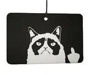 Grumpy Cat Car Air Freshener (Funny/Fun Xmas Christmas Stocking Filler/Secret Santa/Novelty Scented Gift)