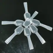 50pcs 5g Mini Medical scoop Lab Powder Measure Ladle Cooking Measuring Spoon