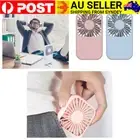 Portable Hand-held Mini Pocket Fan Small Folding Desk Cooler Mini Fan W/7 Blade