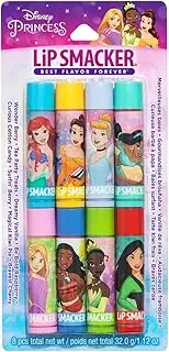 Lip Smacker Disney Princess Party Pack Lip Balm, Multicolour, 8 Count, 45033