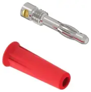 Banana PLUG, 4MM, 36A, SCREW, RED, Banana Test Connectors 76-1646