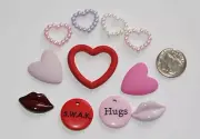 I'm Smitten / Valentine Craft Buttons / Buttons Galore / Hearts
