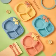 Dishwasher-safe Baby Utensils Train to Eat with This Cutlery Set