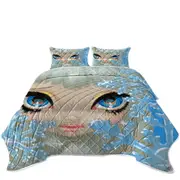 Faces of Faery #135 Beautiful Snowflake Ice Girl Coverlet