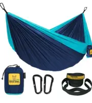 Wise Owl Outfitters Camping Hammock - for Outdoor, Indoor W/ Tree Straps