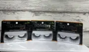 3 ARDELL Fright Night 3D FANTASY Lightweight Faux Mink Lashes Adhesive HALLOWEEN