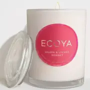 ECOYA GUAVA AND LYCHEE SORBET METRO CANDLE - 270G