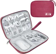 Electronics Travel Organizer,Portable Waterproof Electronic Travel Storage Bag f