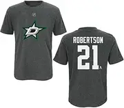Outerstuff Jason Robertson Dallas Stars #21 Youth Boys Size Player Name & Number T-Shirt