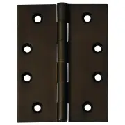 7.5x10cm Fixed Pin Hinge, Antique Brass