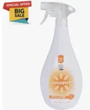 Pooph Kitty Litter Box Deodorizer, 32oz Spray - Dismantles Odors on a Molecular