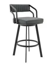 Armen Living Scranton 26" Swivel Bar Stool