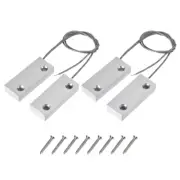 MC-52 NO Alarm Security Rolling Garage Door Contact Magnetic Reed Switch 2Set
