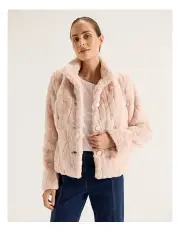 [REVIEW] Sovereign Jacket in Peach Pink