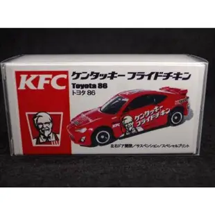 [全新稀有絕版品] 1/60 Tomica Toyota 86 KFC 限量版